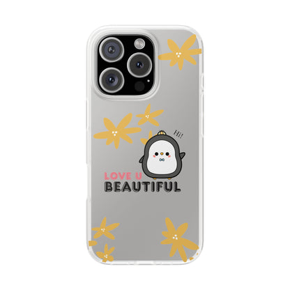 Cute Penguin Flexi Phone Case