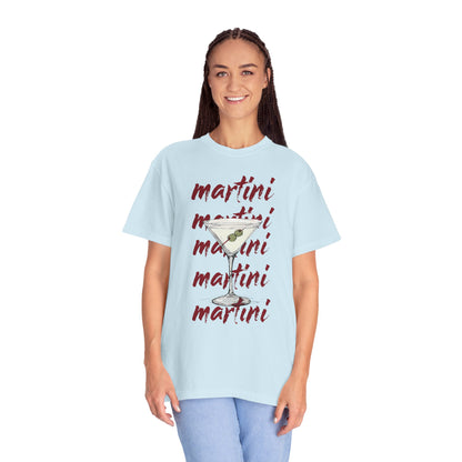 Chic Martini T-Shirt, Cocktail Party Tee