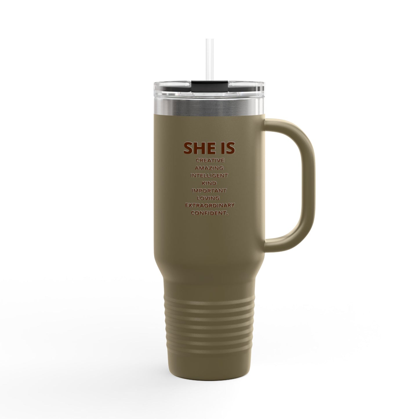 Empowering Insulated Travel Mug, 40oz