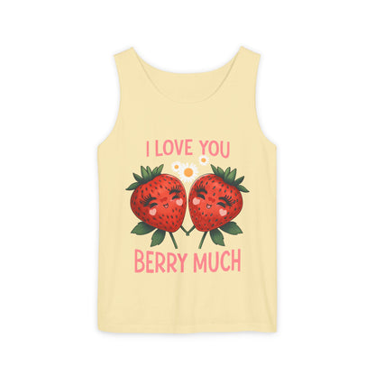 Strawberry Love Tank Top - I Love You Berry Much