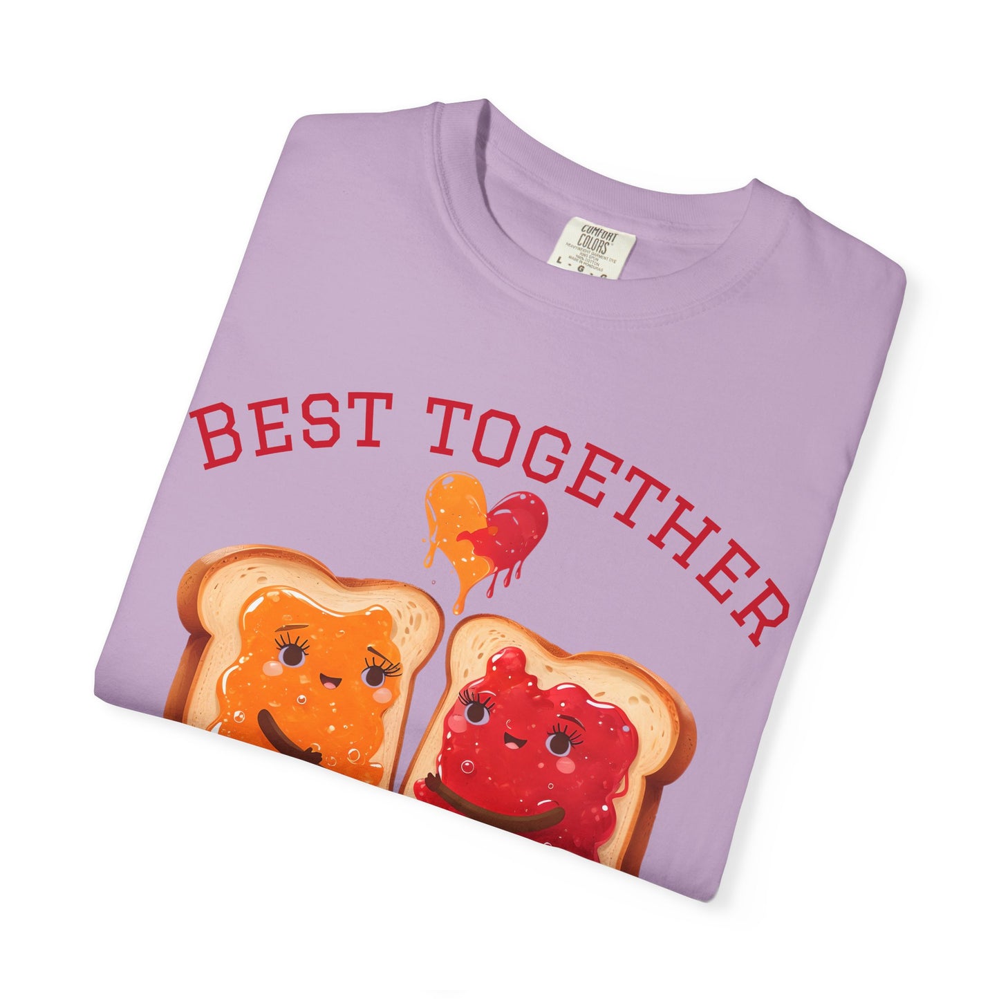 Cute Best Together T-Shirt for Couples, Matching Tops