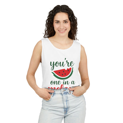 Watermelon Love Unisex Tank Top - Perfect for Summer