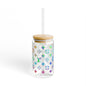 Luxury Rainbow Sipper Glass