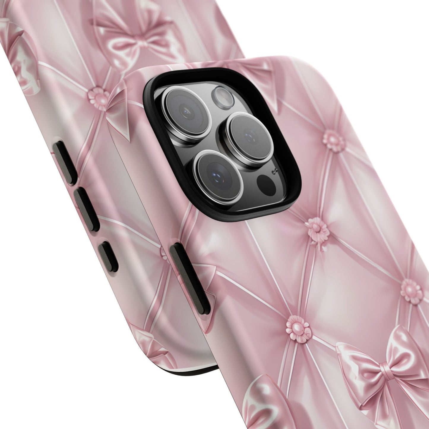 Elegant Pink Bow Phone Case