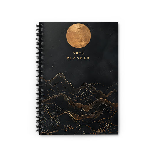 Lunar Landscape 2026 Planner