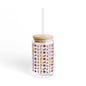 Colorful Fruit Sipper Glass