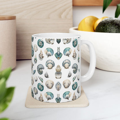 Seashell Ceramic Mug
