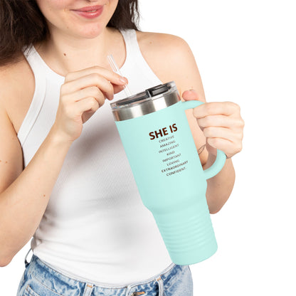 Empowering Insulated Travel Mug, 40oz