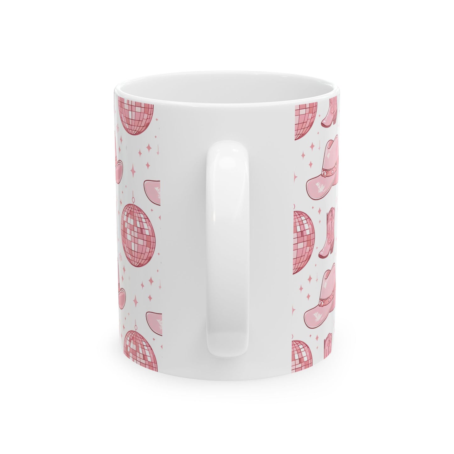 Pink Cowboy Vibe Ceramic Mug