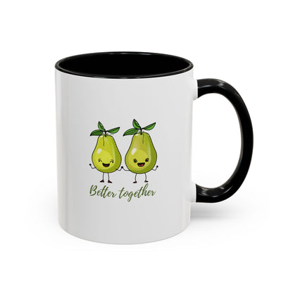Cute Pears Accent Coffee Mug